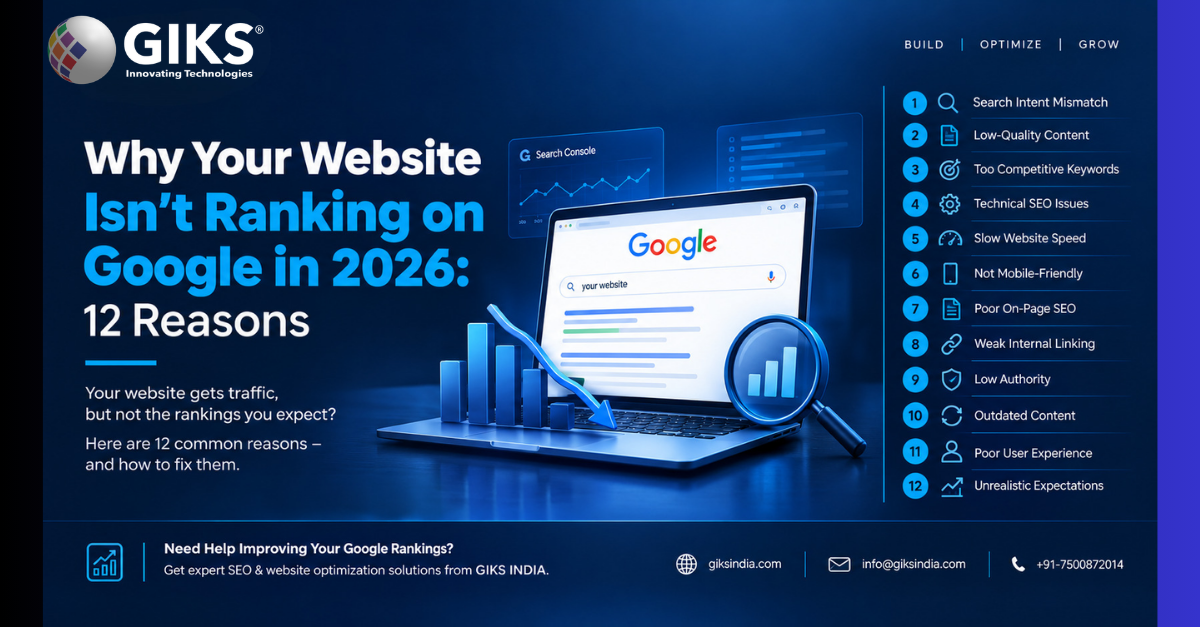 Why Your Website Isn't Ranking on Google in 2026: 12 Reasons