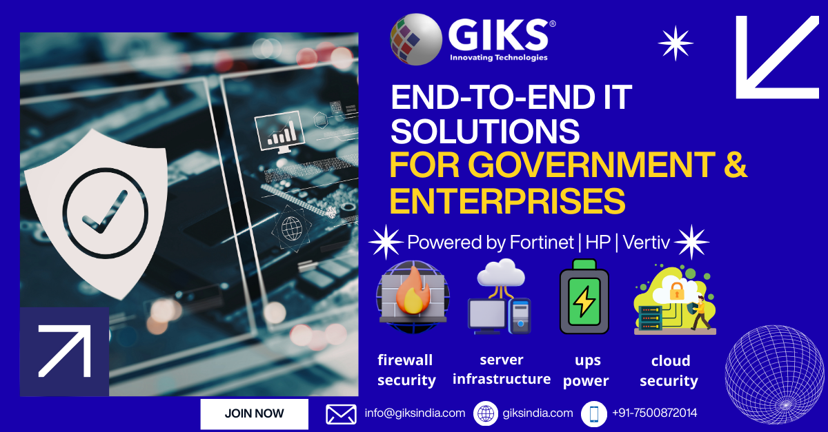 Fortinet, HP & Vertiv Partnerships: How GIKS INDIA Delivers End-to-End IT Solutions