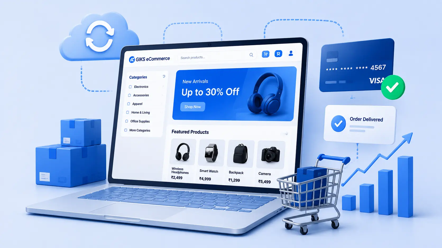 GIKS eCommerce storefront